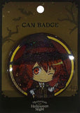 Otoya Ittoki Uta no Prince Sama Maji Love Kingdom Mysterious Halloween Night Glitter Can Badge [USED]