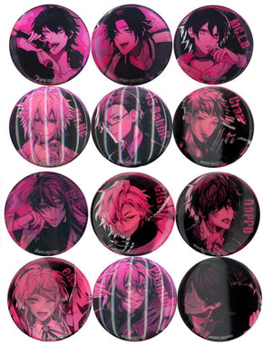 All 12 Types Set Hypnosis Mic: Division Rap Battle x HMV Changing Can Badge Collection Can Badge [USED]