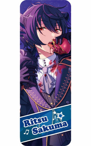 Ritsu Sakuma Devil's Temptation Ensemble Stars! Long Can Badge Collection 6 9 Box Purchase Privilege Can Badge [USED]