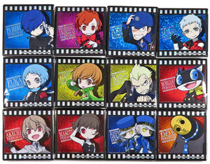 All 12 Types Set Sega Collaboration Cafe Persona Q2 New Cinema Labyrinth Square Holo Can Badge C Can Badge [USED]