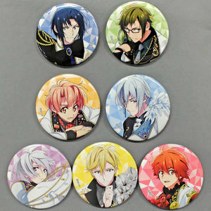 Idolish7 Newly Taken Sleeve Jacket Use Special Tin Badge 7 Set Blu-ray/DVD Idolish7 Nanairo Store Limited Version Whole Volumes Purchase Campaign Can Badge [USED]