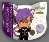 Adonis Otogari Ensemble Stars! in Namja Town Cat Festival Cat Shaped Can Badge Collection A Can Badge [USED]