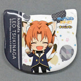 Leo Tsukinaga Ensemble Stars! in Namja Town Cat Festival Cat Shaped Can Badge Collection C Can Badge [USED]