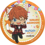 Subaru Akehoshi Ensemble Stars! in Namja Town Cat Festival 75mm Can Badge Collect Jewels! Produce Kuji Prize B Can Badge [USED]