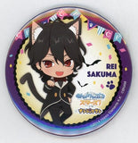 Rei Sakuma Ensemble Stars! in Namja Town Cat Festival 75mm Can Badge Collect Jewels! Produce Kuji Prize B Can Badge [USED]