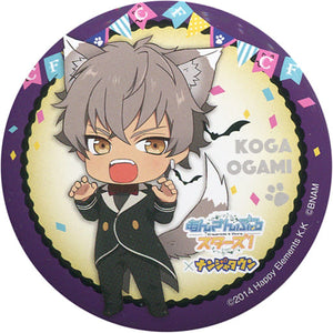 Koga Oogami Ensemble Stars! in Namja Town Cat Festival 75mm Can Badge Collect Jewels! Produce Kuji Prize B Can Badge [USED]