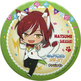 Natsume Sakasaki Ensemble Stars! in Namja Town Cat Festival 75mm Can Badge Collect Jewels! Produce Kuji Prize B Can Badge [USED]