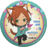 Yuuta Aoi Ensemble Stars! in Namja Town Cat Festival 75mm Can Badge Collect Jewels! Produce Kuji Prize C Can Badge [USED]