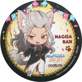 Nagisa Ran Ensemble Stars! in Namja Town Cat Festival 75mm Can Badge Collect Jewels! Produce Kuji Prize C Can Badge [USED]