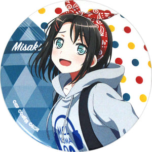 Okusawa Misaki BanG Dream! Girls Band Party! x WEGO 2nd Tin Badge WEGO ver Can Badge [USED]