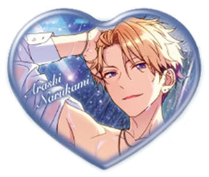 Arashi Narukami Ensemble Stars! Heart Can Badge Vol.2 Can Badge [USED]