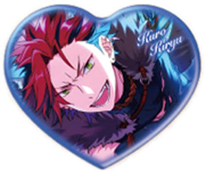 Kurou Kiryu Ensemble Stars! Heart Can Badge Vol.5 Can Badge [USED]