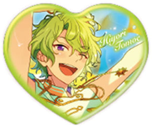 Hiyori Tomoe Ensemble Stars! Heart Can Badge Vol.5 Can Badge [USED]