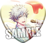 Ranmaru Kurosaki Uta no Prince Sama Shining Live Trading Heart Shaped Can Badge Sweet Cafe Live Another Shot Ver. Can Badge [USED]