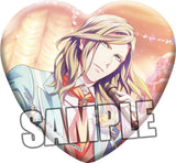 Camus Uta no Prince Sama Shining Live Trading Heart Shaped Can Badge Sweet Cafe Live Another Shot Ver. Can Badge [USED]