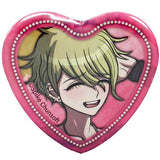 Amami Rantaro Danganronpa 8 in Nanja Town -8th Anniversary! Everyone Despair- Shy Face Heart Tin Badge Collection New Danganronpa V3 ver. Can Badge [USED]