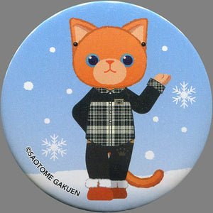 Ren Jinguji Arantxa Uta no Prince Sama Prince Cat WINTER HOLIDAY Trading Tin Badge Happy Snow Ver. Lapel Pin [USED]