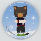 Cecil Aijima Lime Uta no Prince Sama Prince Cat WINTER HOLIDAY Trading Tin Badge Happy Snow Ver. Lapel Pin [USED]