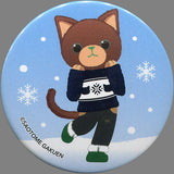 Reiji Kotobuki Verde Uta no Prince Sama Prince Cat WINTER HOLIDAY Trading Tin Badge Happy Snow Ver. Lapel Pin [USED]