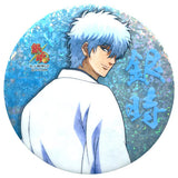 Gintoki Sakata Gintama 75mm Lame Can Badge Gin no Tamashii Hen Second Half in J-World Tokyo Limited Can Badge [USED]