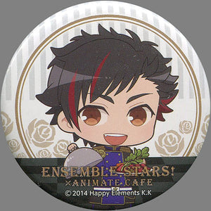 Tetora Nagumo Ensemble Stars! X Animatecafe Trading Tin Badge Blood Banquet Ver.A Group Can Badge [USED]