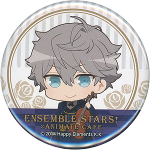 Sena Izumi Ensemble Stars! X Animatecafe Trading Tin Badge Blood Banquet Ver.B Group Can Badge [USED]