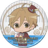 Tomoya Mashiro Ensemble Stars! X Animatecafe Trading Tin Badge Blood Banquet Ver.B Group Can Badge [USED]