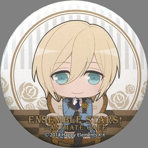 Eichi Tenshouin Ensemble Stars! X Animatecafe Trading Tin Badge Blood Banquet Ver.C Group Can Badge [USED]