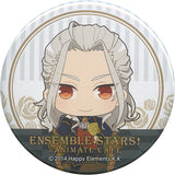 Nagisa Ran Ensemble Stars! X Animatecafe Trading Tin Badge Blood Banquet Ver.C Group Can Badge [USED]