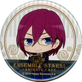 Ibara Saegusa Ensemble Stars! X Animatecafe Trading Tin Badge Blood Banquet Ver.C Group Can Badge [USED]