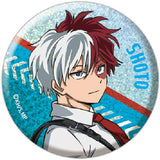 Bakugo Shoto Glitter Tin Badge My Hero Academia Tin Badge Collection Can Badge [USED]