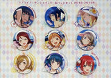 Aqours 2018-2019 Winter Can Badge Set 9 Pieces Love Live! Sunshine!! C95 Goods Can Badge [USED]