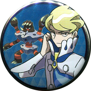 Siebold & Barbaracle Pokemon Can Badge Collection -Kalos Region Edition- Pokemon Center Limited Can Badge [USED]