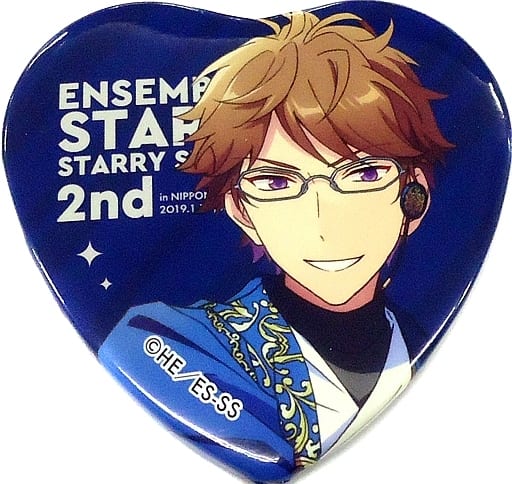 Akiomi Kunugi Ensemble Stars! Starry Stage 2nd in Nippon Budokan Character Badge Collection Can Badge [USED]
