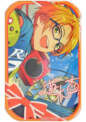 Makoto Yuuki Ensemble Stars! Amusement Ichiban Cafe Candy Party Vol.1 Square Can Badge [USED]