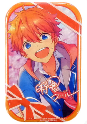 Subaru Akehoshi Ensemble Stars! Amusement Ichiban Cafe Candy Party Vol.1 Square Can Badge [USED]