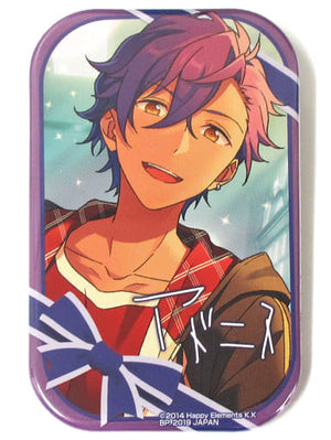 Adonis Otogari Ensemble Stars! Amusement Ichiban Cafe Candy Party Vol.1 Square Can Badge [USED]