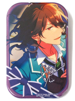 Rei Sakuma Ensemble Stars! Amusement Ichiban Cafe Candy Party Vol.1 Square Can Badge [USED]