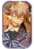 Koga Oogami Ensemble Stars! Amusement Ichiban Cafe Candy Party Vol.1 Square Can Badge [USED]