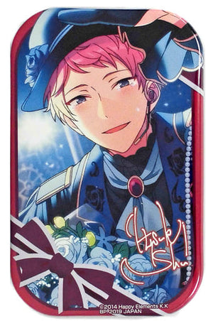 Shu Itsuki Ensemble Stars! Amusement Ichiban Cafe Candy Party Vol.1 Square Can Badge [USED]