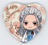 Nagisa Ran Ensemble Stars! Valentine Heart Can Badge 3rd Anniversary Group B Valentine Marukaku Can Badge 2019 Ver. Purchase Bonus Can Badge [USED]