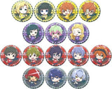 All 15 Types Set THE iDOLM@STER SideM Wake Atte Mini! Trading Hologram Can Badge ver.B Can Badge [USED]