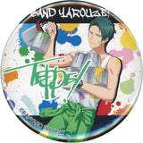 Shirayuki Teppei BLAST Can Badge Autographed Band Yarouze! Chara Fukukuji -vol.5- Prize C Rare Can Badge [USED]