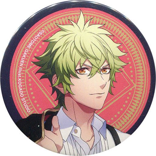 Yamato Hyuga Uta no Prince Sama He Vens Garden Trading Tin Badge Anthem For The Angel Ver. Can Badge [USED]