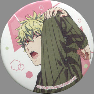 Yamato Hyuga Uta no Prince Sama: Maji Love Kingdom Trading Tin Badge Private Morning Series RAGING Ver. Animejapan 2019 Limited Can Badge [USED]