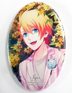 Sho Kurusu Uta no Prince Sama Trading Oval Can Badge Secret Garden Party Ver. Can Badge [USED]