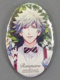 Ranmaru Kurosaki Uta no Prince Sama Trading Oval Can Badge Secret Garden Party Ver. Can Badge [USED]