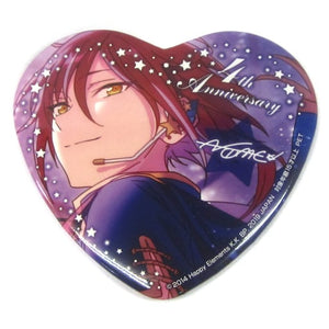 Sakasaki Natsume Heart-Shaped Big Can Badge -4th Anniversary- vol.2 Ensemble Stars! Can Badge [USED]