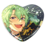 Tomoe Hiyori Heart-Shaped Big Can Badge -4th Anniversary- Vol.3 Ensemble Stars! Can Badge [USED]