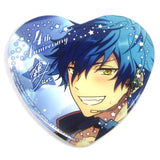 Jun Sazanami Ensemble Stars! Heart Shaped Big Can Badge 4th Anniversary Vol.3 Can Badge [USED]